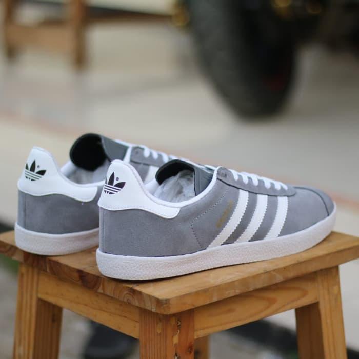 ADIDAS GAZELLE 2 VINTAGE ORIGINAL "GREY WHITE"