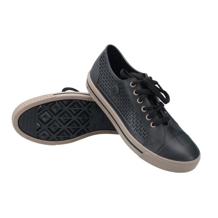 Sepatu APstar AP Star Sepatu Pria Wanita PVC bkn Converse Nike Coklat