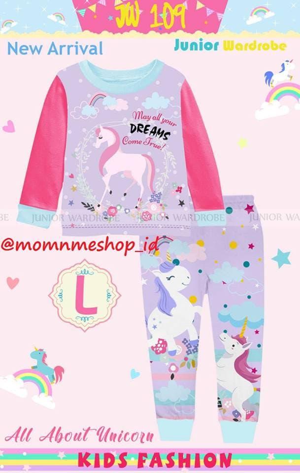 Piyama JW 109-L Unicorn for Teens (8-13 years)