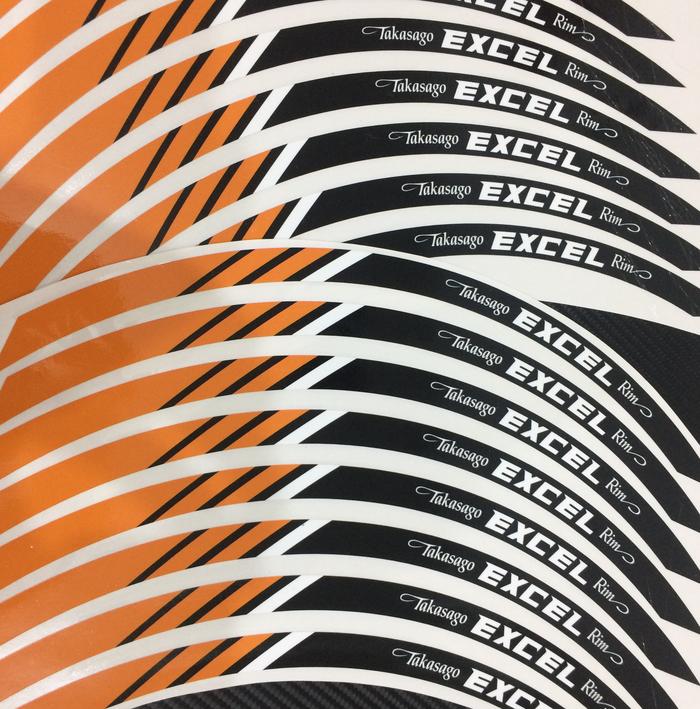 Sticker Print Velg Rim 18 21 Sticker Polet Ban