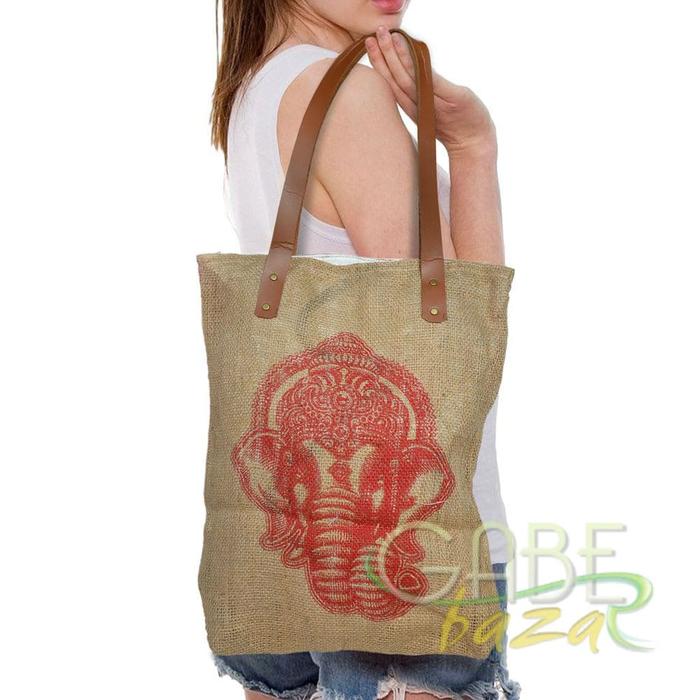 Tas Wanita Tote Bag Goni Ethnic Khas Bali