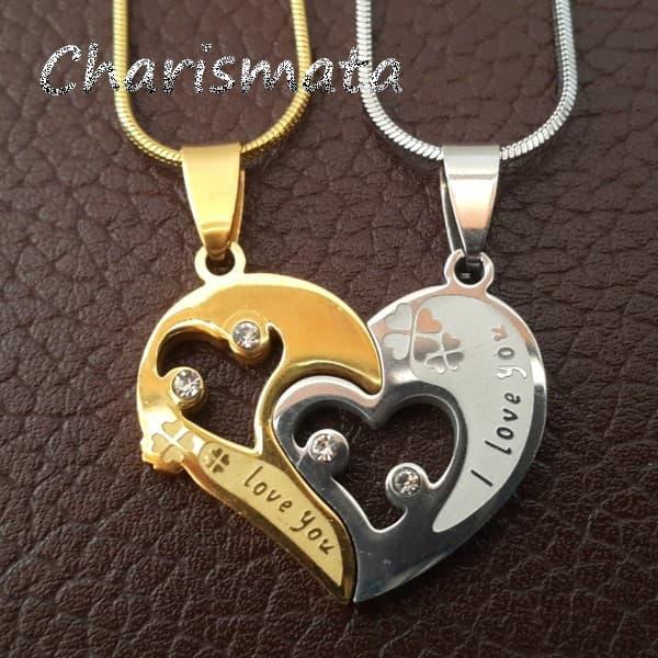 KALUNG TITANIUM COUPLE HATI
