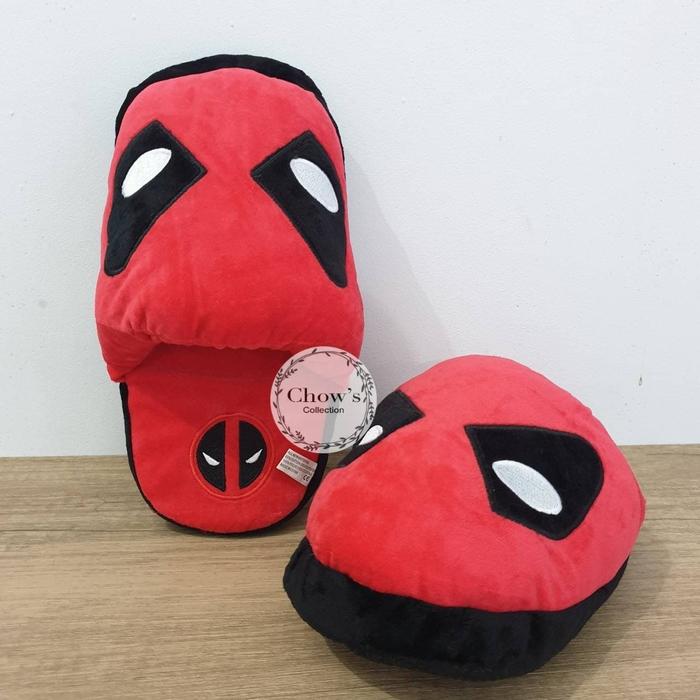 Sandal Tidur / Sandal Kamar Boneka Superhero Deadpool