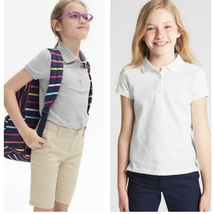 Polo shirt mix branded Faded Glory & Old Navy 6-16 T