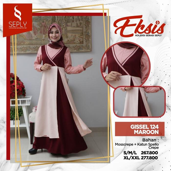Gamis Dewasa Seply Gissel 124