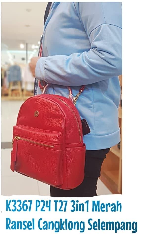 Tas Papillon Original K3367 Merah