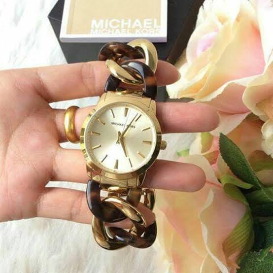 Jam Tangan Wanita Mic Haell Korss MK 4272 &MK 4279 Arcylic Original