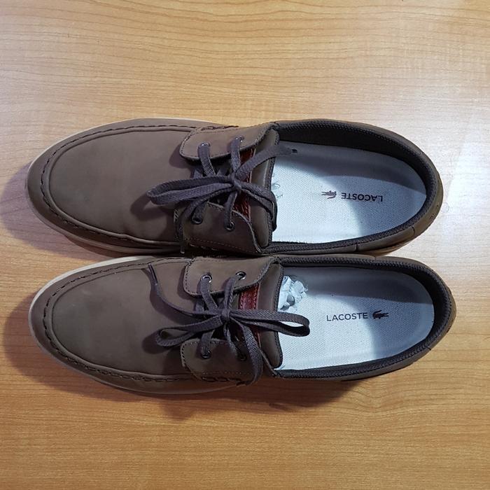 Sepatu Lacoste Original Full Leather 100% Original