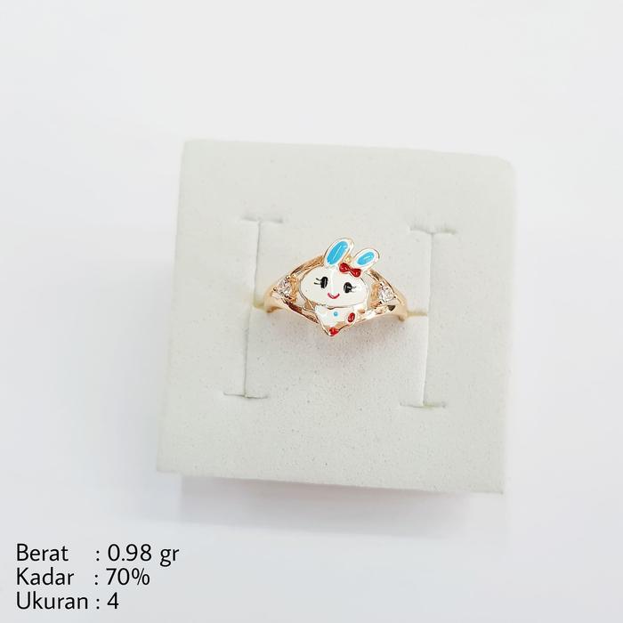 DQ - CINCIN ANAK SIZE 4 KELINCI