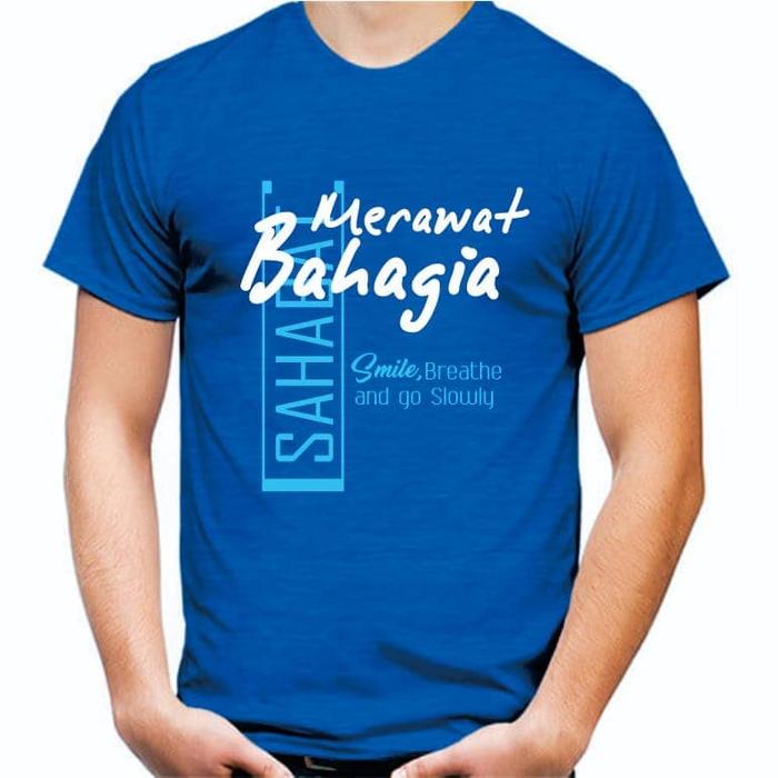 Kaos Sahabat Merawat Bahagia Lengan Panjang atau Extra Size
