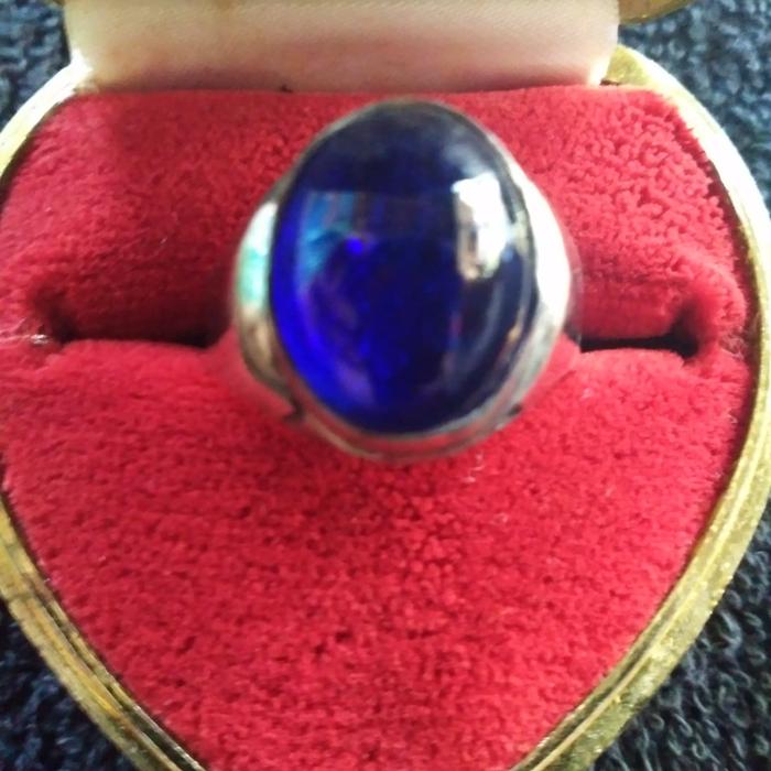 akik blue safir