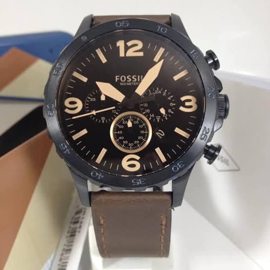 Jam Tangan Pria Merk Fossil JR 1487 / JR1487 Original Free Yes