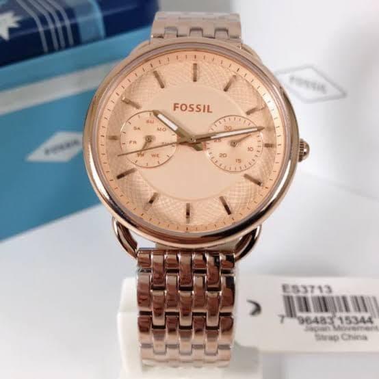 Jam Tangan Wanita Merk Fossil Taylor ES 3713 & ES3713 Original