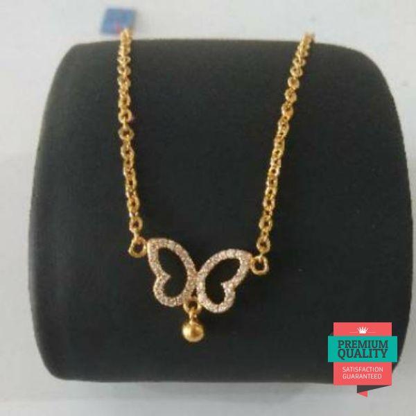Grosir Kalung emas asli kadar 875 model vanessa 3 gram an Keren