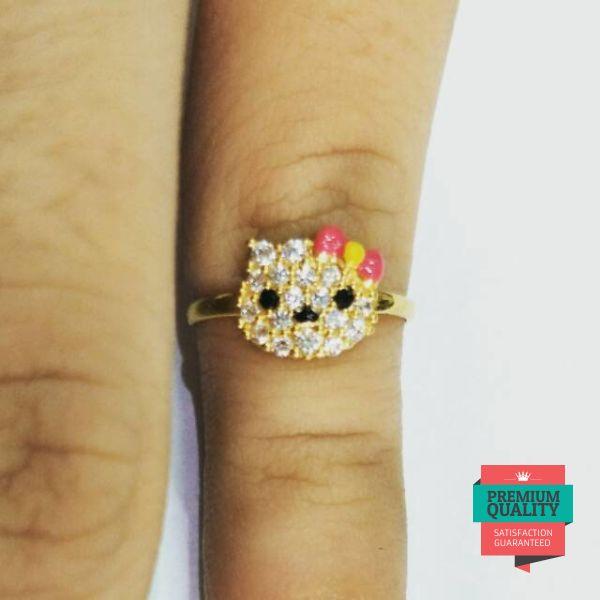 Terlaris cincin anak emas asli kadar 700 Keren