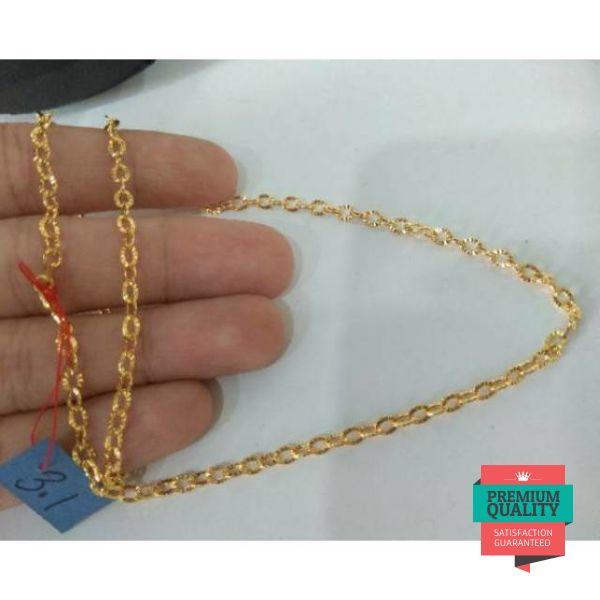 Grosir Kalung emas asli kadar 875 model vanessa kalung nori 3 gram