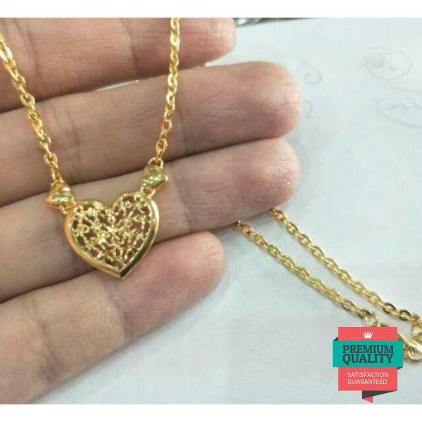Murah Kalung emas asli kadar 875 hati 5 gram Elegan