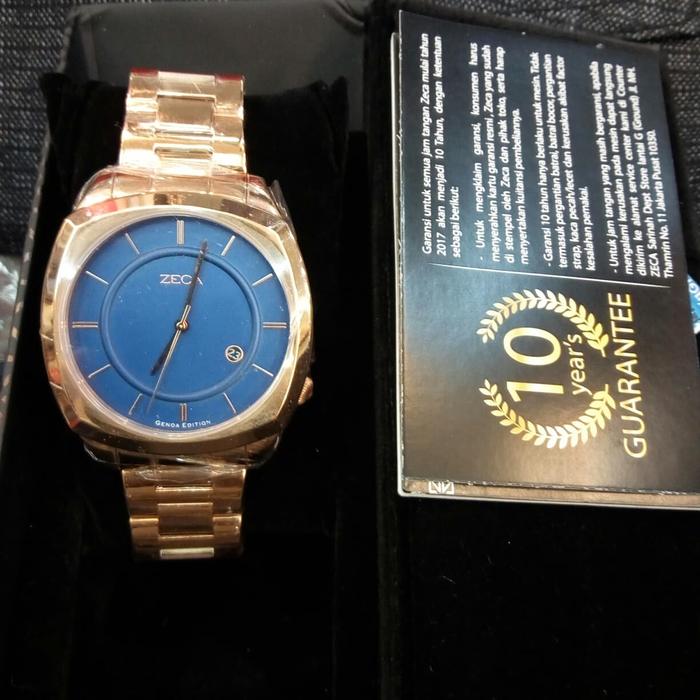 Zeca 2008 - Jam Tangan Formal Unisex Murah - Anti Air - All Stainless