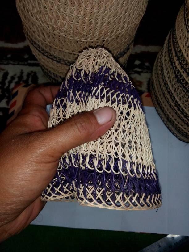 Peci / kopiah rotan 003 tipe bulat