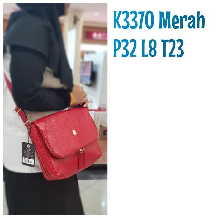 Tas Papillon Original K3370 Merah