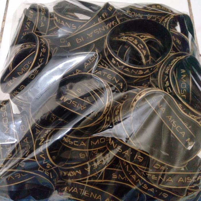 gelang SMANSA 100pcs tulisan golg