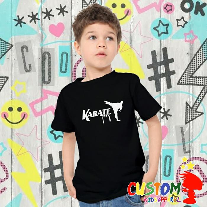 Baju Kaos Anak Anak Karate by Custom Kids