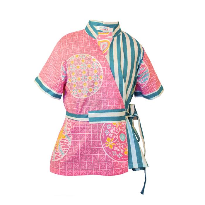 ~Cutevina~Paket hemat 1kodi fashion kemeja batik anak cewek cowok