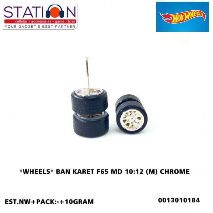 BAN KARET HOT WHEELS F65 MD 10 12 (M) CHROME