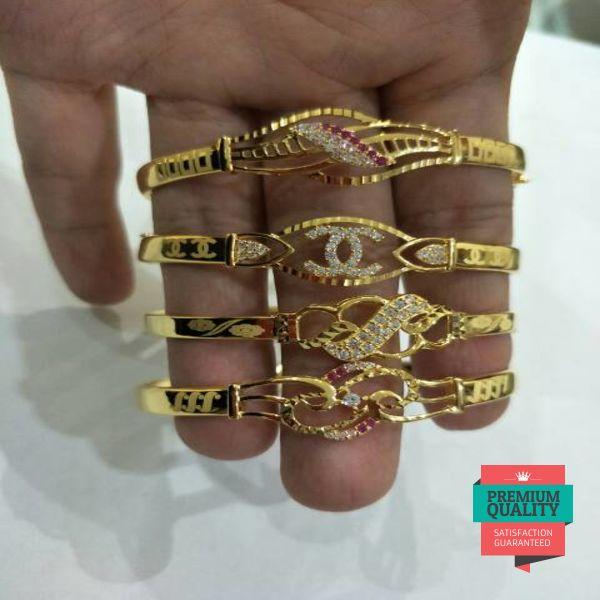 Grosir Gelang emas asli kadar 875 model bangle Keren