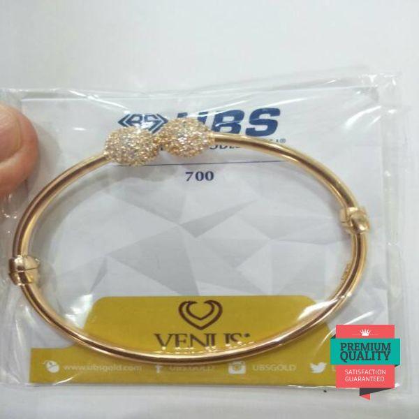 Grosir Gelang emas asli kadar 700 model tinju ubs Keren