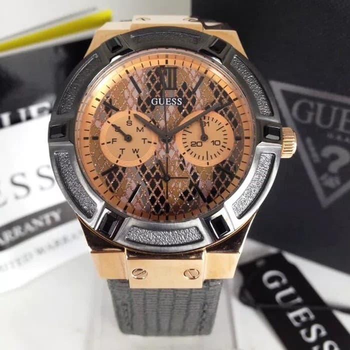 Jam Tangan Wanita Merk Guess W0289L4 Original 3.6MM Fullset Box Guess