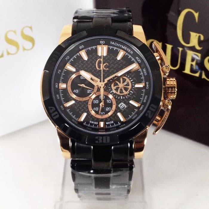 Jam Tangan Pria Merk GC Guess Collection X11001G2S Ori BM Baterai 4.5