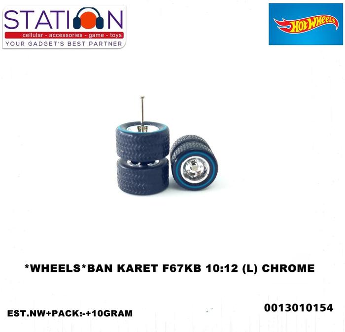 BAN KARET HOT WHEELS F67KB 10 12 (L) CHROME