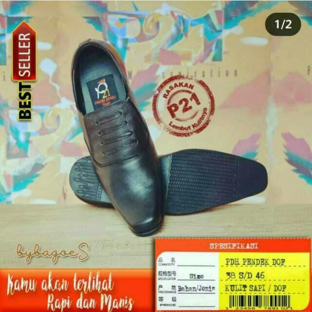 Sepatu PDH Pendek Dof P21