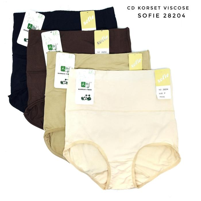 Pakaian Dalam Wanita SOFIE CD Korset Bahan Bamboo Fiber, 100% Murah