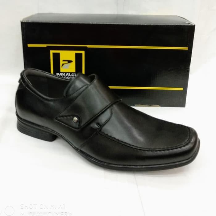 Sepatu Pantofel Pria Pakalolo 7015 Black.Original Pakalolo