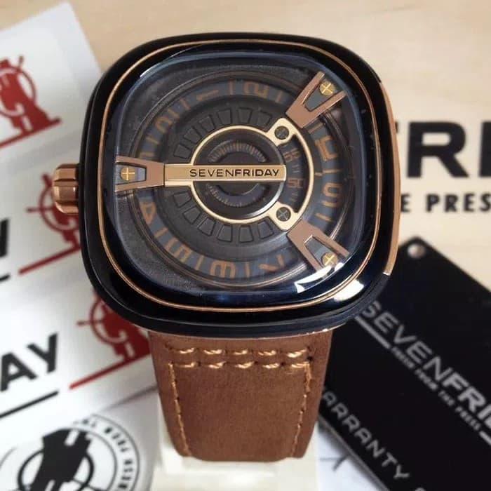 Jam Tangan Pria Merk S7 SF Type M2-02 Automatic Ultimate Clone