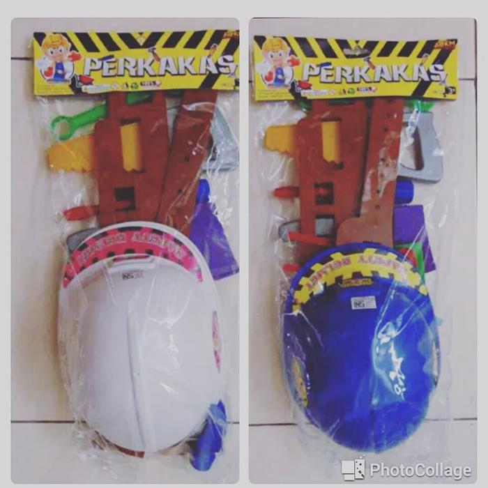 mainan pertukangan tools sabuk anak laki
