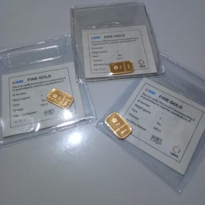 Logam mulia emas antam 4 gram