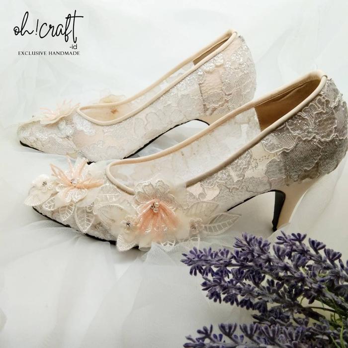 sepatu wedding sepatu pengantin sepatu pesta sepatu nikah A28