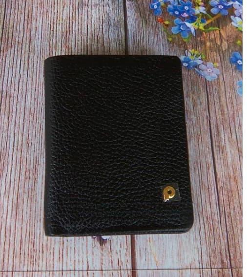 Dompet Kulit Papillon Original D968 Hitam Cowok Pria