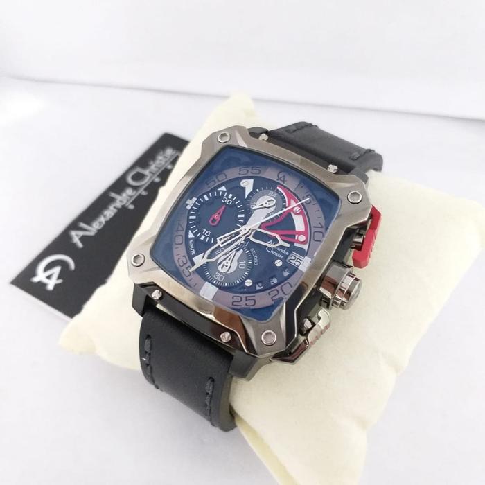 Jam Alexandre Christie AC 3038 MC Full Black Silver Grey