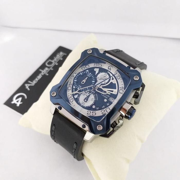 Jam Alexandre Christie AC 3038 MC Black Silver Blue