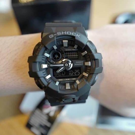 Casio G-Shock GA-700-1BDR / GA 700 1BDR Original Garansi 2 Tahun