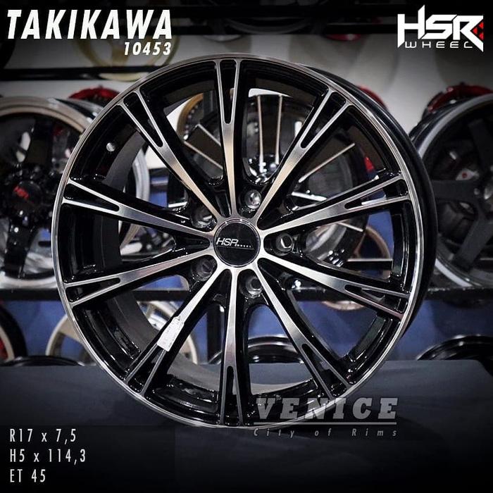 Velg Mobil Racing Takikawa JD7108 Ring 17 HSR Yaris March Xenia Medan