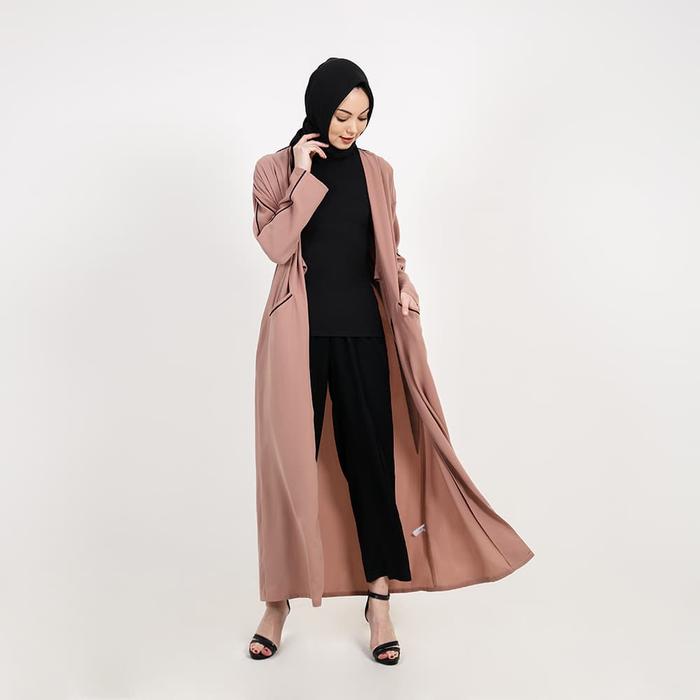 Queensland - Long Outer With List Detail B10065Q Pink