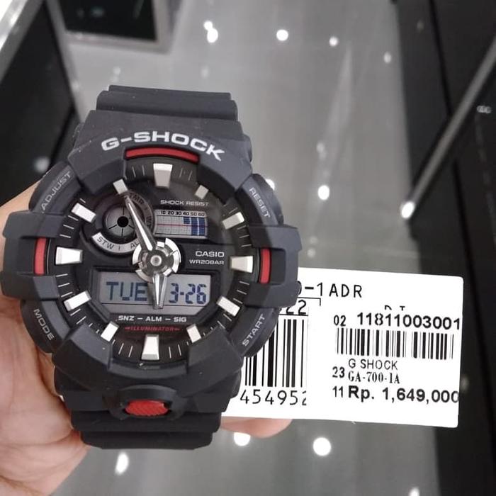 G-Shock GA-700-1A Black