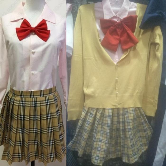 Yuzu aihara / mei costume cosplay anime citrus