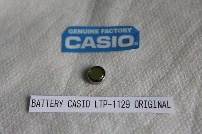 Casio LTP 1129 BATTERY BATERE BATERAI CASIO LTP-1129 ORIGINAL