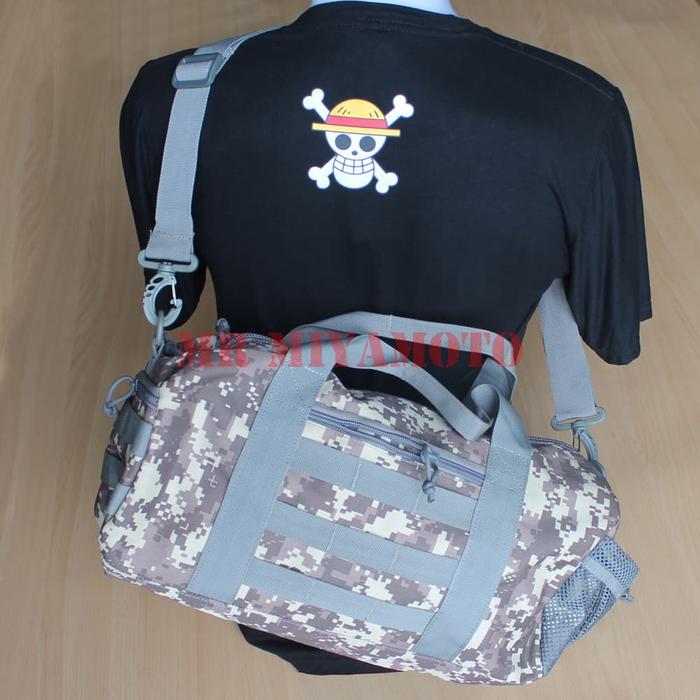 Tas Slempang Sling Bag ARMY Tactical 5.11 Digital Camo (Panjang)